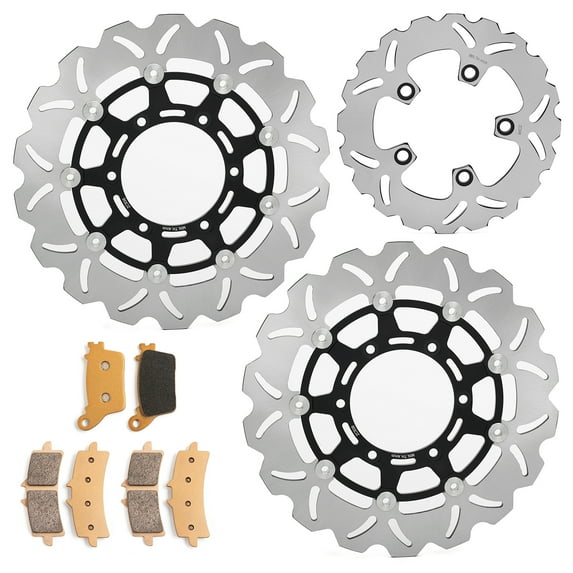 Front Rear Brake Discs Rotors Pads For SUZUKI GSXR 600 750 2011-2019 GSXR 1000 2012-2015