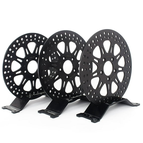 Front Rear Brake Discs Rotors for Harley Dyna Low Rider FXDL 14-17 Fat Bob FXDF 08-17