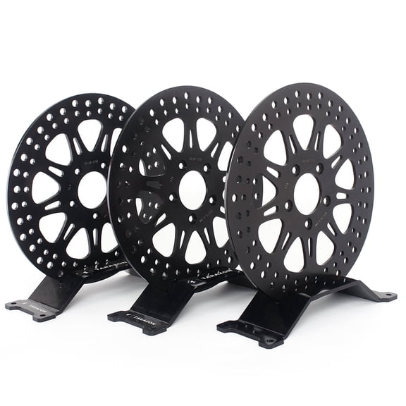 Front Rear Brake Discs Rotors for Harley Dyna Low Rider FXDL 14-17 Fat Bob FXDF 08-17