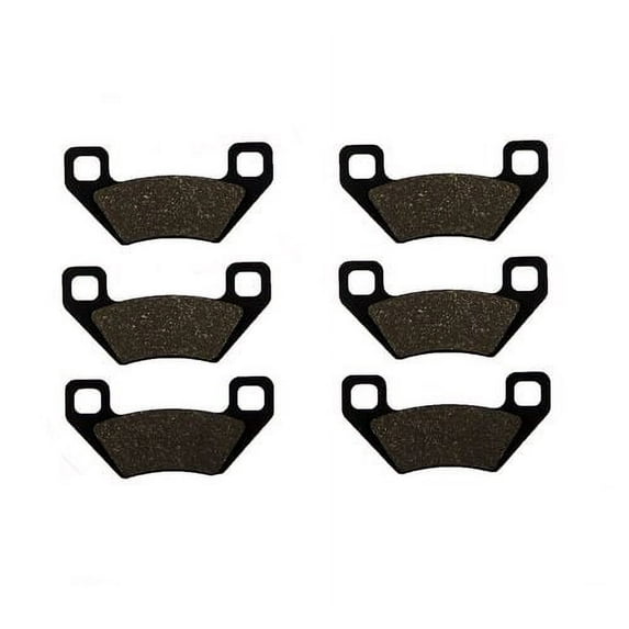 Front & Rear Brake Pads 09 fits Arctic Cat 366 Auto 4x4 2009