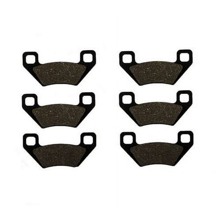 Front Rear Brake Pads 10 fits Arctic Cat TRV 550 H1 EFI 2010