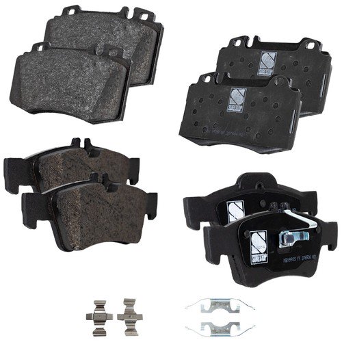 Front & Rear Brake Pads Set for MB Mercedes S Class CLS E SL CLS550 SL550 E550