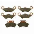 thumbnail image 1 of Front Rear Brake Pads fits Polaris 350L Big Boss Severe Duty, 1 of 1