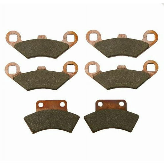 Front Rear Brake Pads fits Polaris 350L Big Boss Severe Duty