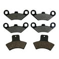 thumbnail image 2 of Sixity Organic Brake Pads For Polaris Sportsman 500 6x6 2000-2008 - Complete Rear Set 2 of 10