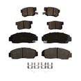 thumbnail image 1 of Front Rear Brake Pads for 2003-2007 Honda Accord, Set of 8 Ceramic Brakes Pads, 1 of 5