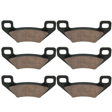 Front Rear Brake Pads for Arctic Cat 400 Man Auto Le 4X4 2005-2008