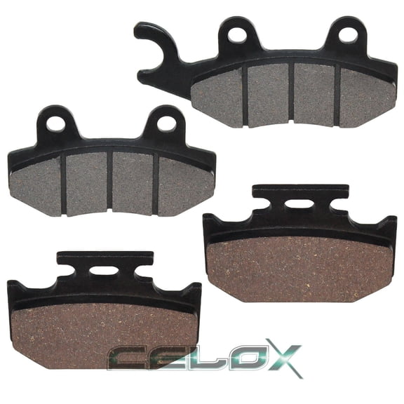 Front & Rear Brake Pads for Kawasaki KX250 / KX500 1989 1990 1991 1992 1993