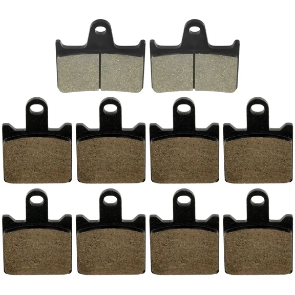 Front & Rear Brake Pads for Kawasaki ZX14 Ninja ZX-14 ZX1400 ZZR1400 2006-2011
