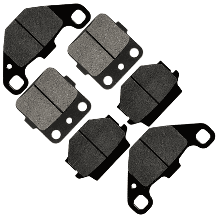 Replacement Front & Rear Brake Pads Suzuki LT230E Quadrunner 230 1987-1993