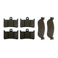 thumbnail image 1 of Front & Rear Brake Pads for Yamaha 1999-2002 YZF R6 & 2002-2003 YZF R1, 1 of 1