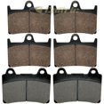 thumbnail image 1 of Front Rear Brake Pads for Yamaha XV1700 Road Star 2004-2005 2007-2009 Front Rear, 1 of 2
