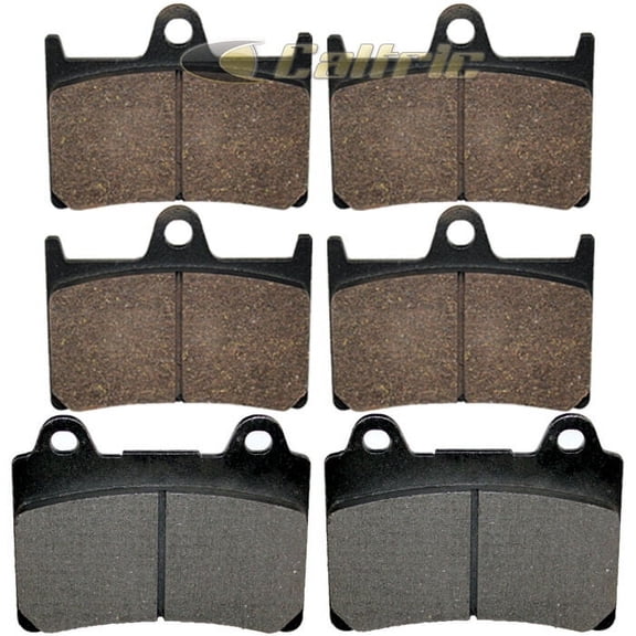 Front Rear Brake Pads for Yamaha XV1700 Road Star 2004-2005 2007-2009 Front Rear