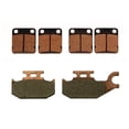 thumbnail image 1 of Front Rear Brake Pads for for Yamaha Kodiak 400 2x4 4x4 2000 2001 2002, 1 of 1