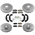 thumbnail image 1 of Front Rear Brake Rotors & Ceramic Brake Pads for Infiniti QX50 16-17 8pc kit, 1 of 6