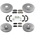 thumbnail image 1 of Front Rear Brake Rotors & Ceramic Brake Pads for Infiniti QX60 16-19 8pc Kit, 1 of 6