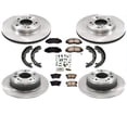thumbnail image 1 of Front & Rear Brake Rotors & Ceramic Pads 8pc Kit for Acura 3.5RL 96-98, 1 of 5