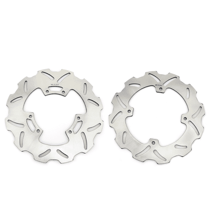 Front Rear Brake Rotors Discs for Honda CRF250R CRF450R 02-14 CR 125 250 R 02-08
