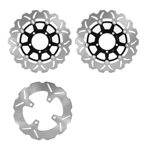 Front Rear Brake Rotors For TRIUMPH Street Triple 675R 2013-2016 Thruxton 1200 2016-2021