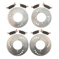 thumbnail image 1 of Front & Rear Brake Rotors & Semi-Metallic Pads 2009-2014 Yamaha Grizzly 550 4x4, 1 of 1