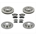 thumbnail image 1 of Front & Rear Brake Rotors With Ceramic Pads Fits for a 2004 Pontiac Grand Prix, 1 of 6