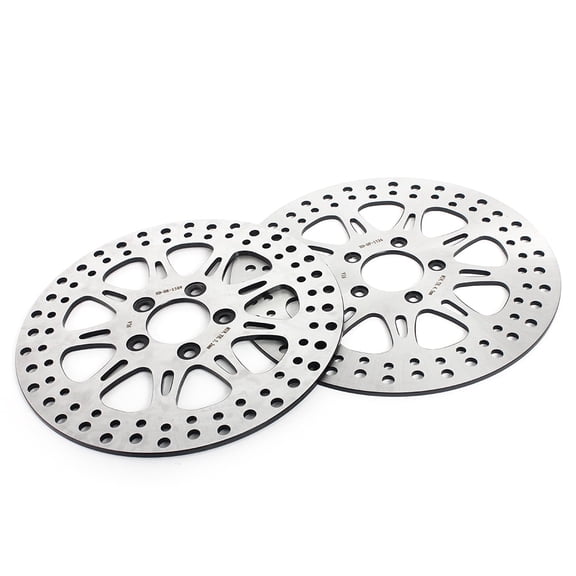 Front Rear Brake Rotors for Harley FXDF Fat Bob FXDWG Dyna Wide Glide Softail
