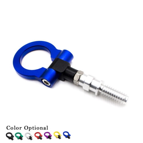 Front Rear Bumper Folding Ring Screw On Tow Hook for BMW European Cars Trailer