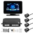 Front & Rear Car Parking Sensor System Sound Warning/Buzzer/Mute, 4