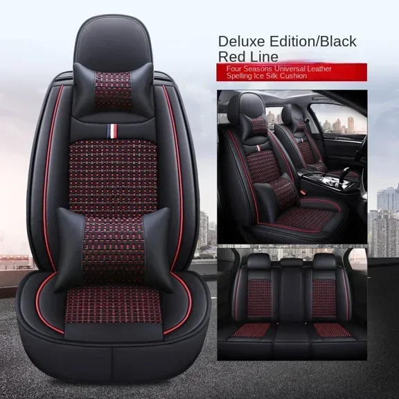 Front+Rear Car Seat Cover for Lexus Gs gs300 gx460 gx470 lx470 lx570 of 2023 2022 2021 2020 2019 2018 2017 2016 2015 Accessories
