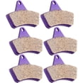 thumbnail image 1 of Front+Rear Carbon Brake Pads for Arctic Cat 500 4x4 1998-2002 1999 2000, 1 of 5