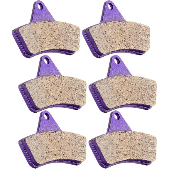 Front+Rear Carbon Brake Pads for Arctic Cat 500 4x4 1998-2002 1999 2000