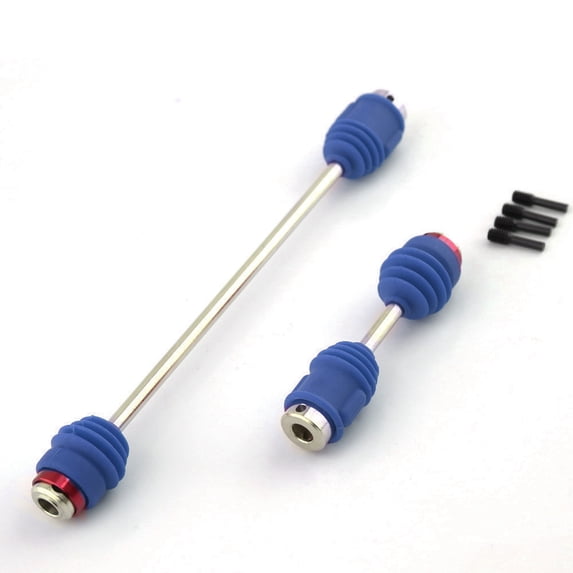 Front + Rear Center Drive Shaft Upgrade Parts for Traxxas E-Revo VXL 2.0 RTR 4WD 1/10 RC Car Accessories Repair