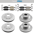 thumbnail image 1 of Front & Rear Ceramic Brake Pad & Coated Rotors FOR 15-20 CADILLAC ESCALADE + ESV, 1 of 16