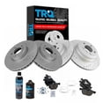 thumbnail image 1 of Front & Rear Ceramic Brake Pad & Performance Rotor Kit w/ Chemicals for BMW BKA22013 Fits select: 2014-2018 BMW X5 XDRIVE35I, 2007-2008 BMW X5, 1 of 8