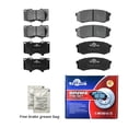 thumbnail image 1 of Front and Rear Ceramic Brake Pads for 4Runner FJ Cruiser Sequoia GX460 GX470 Fits select: 2004-2010 TOYOTA 4RUNNER SR5/SPORT, 2016 TOYOTA 4RUNNER SR5/LIMITED/SR5 PREMIUM, 1 of 4