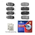 thumbnail image 1 of Front + Rear Ceramic Brake Pads For 2017 2016 2015 2014-2010 Chevy Equinox Terrain, 1 of 6