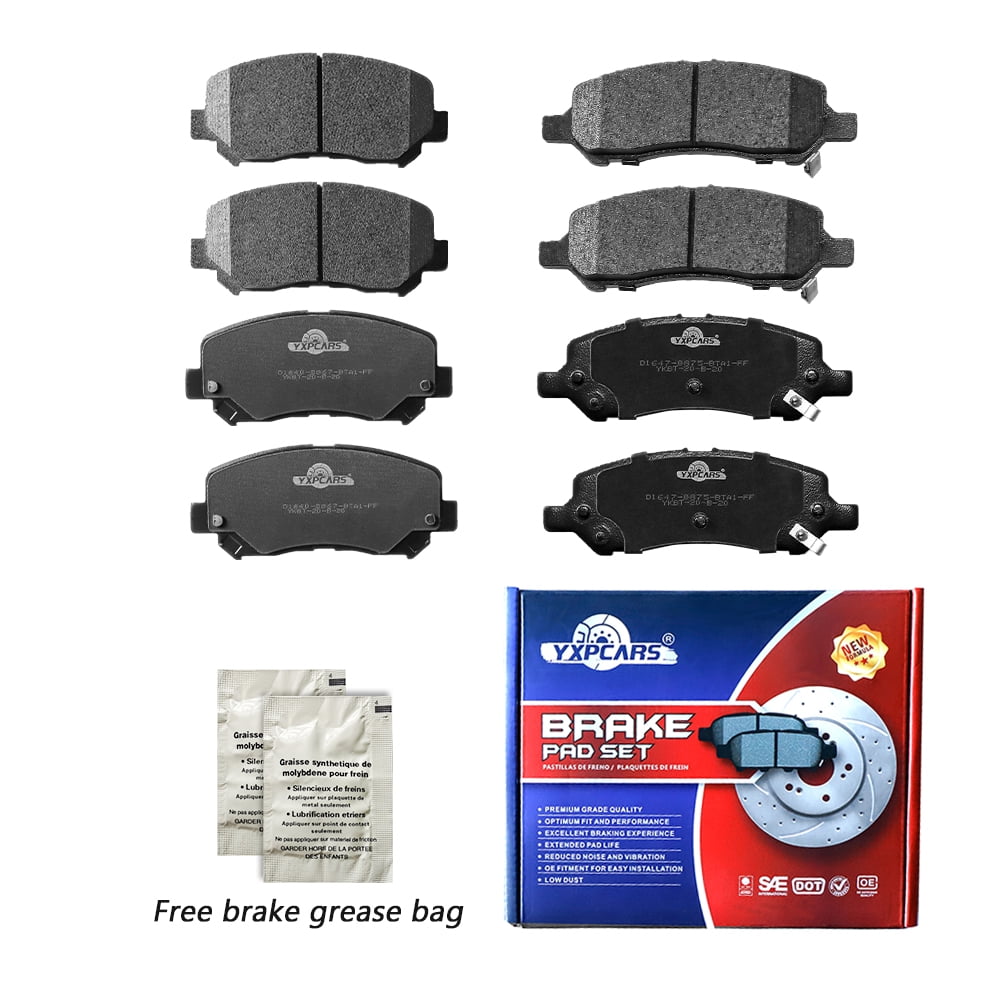 Front & Rear Ceramic Brake Pads High Quality For DODGE DART 2013 2014