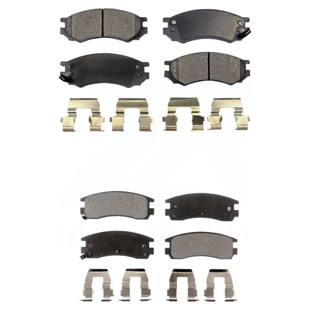 Front Rear Ceramic Brake Pads Kit For Saturn SL2 SL1 SC2 SC1 SW2 SL SW1 SC  KTC-100336