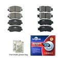 thumbnail image 1 of Front & Rear Ceramic Brake Pads Set w/ Hardware for 2013 2014 2015 Mazda CX-5, 1 of 4