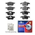 thumbnail image 1 of Front & Rear Ceramic Brake Pads for Volvo S60 S80 V70 XC70 Fits select: 2004-2007 VOLVO S60 2.5T, 2004 VOLVO V70 FWD, 1 of 4
