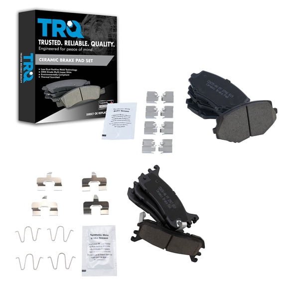 Front & Rear Ceramic Disc Brake Pad Kit for 94-05 Mazda Miata Brand New BFA13075 Fits select: 1994-1997,1999-2005 MAZDA MX-5 MIATA
