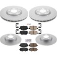 thumbnail image 1 of Front & Rear Coated Brake Rotors & Brake Pads For Jeep Renegade 2015-2022, 1 of 11