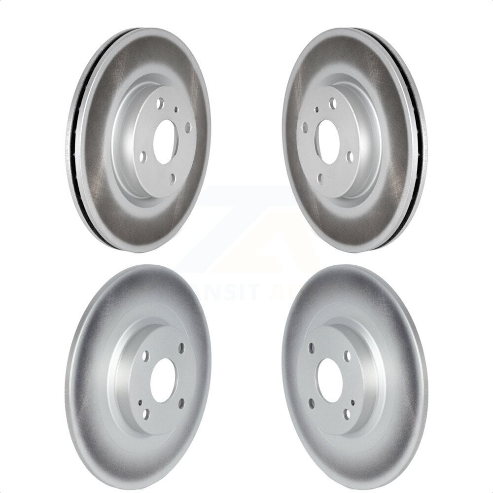 Front Rear Coated Disc Brake Rotors Kit For 20162022 Mazda MX5 Miata