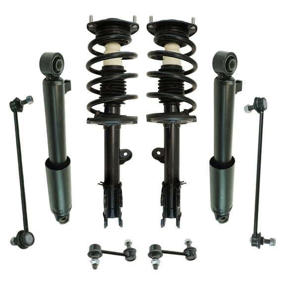 Front Rear Complete Quick Loaded Strut Spring Assembly Shock Sway Link Kit 8pc SKA72110 Fits select: 2010-2012 HYUNDAI SANTA FE
