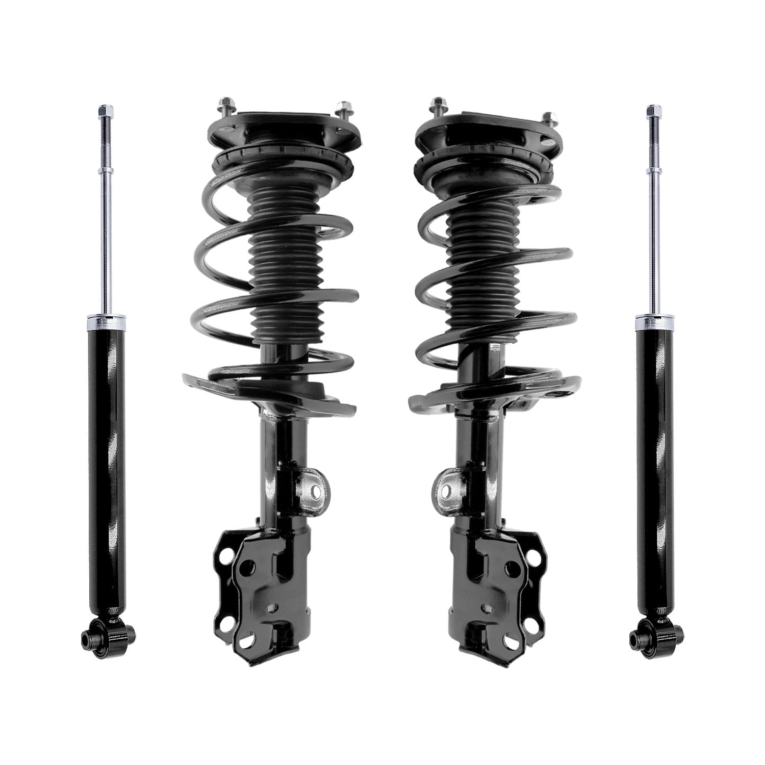 Unity Automotive 4-13001-250150-001 4 Wheel Strut & Shock Absorber Kit Fits 2014-2017 Lexus CT200h