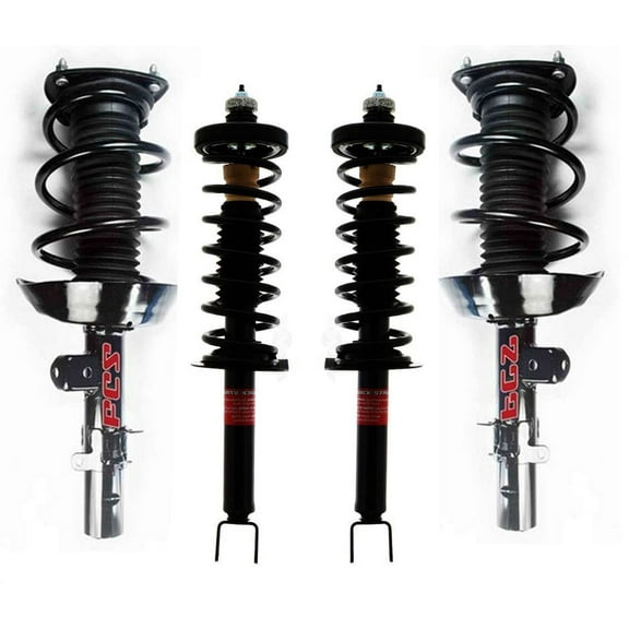 Front & Rear Complete Struts Assembly For Honda Accord LX-S EX EX-L 2.4L 13-17