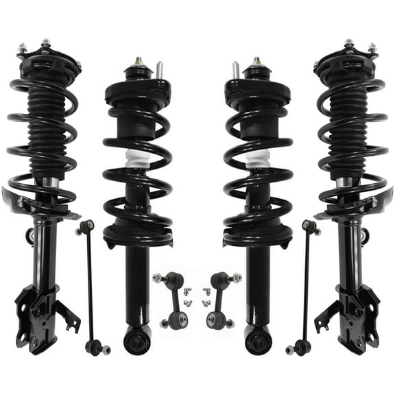 Front & Rear Complete Struts & Links For Honda CR-V Front Wheel Drive 2015-2016