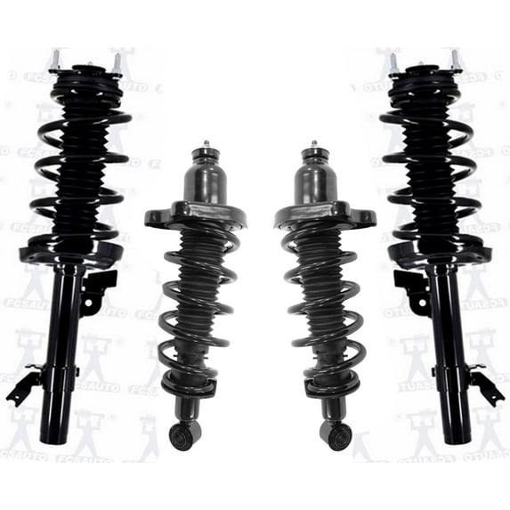 Front & Rear Complete Struts Spring Assembly For 2014-2020 Acura MDX