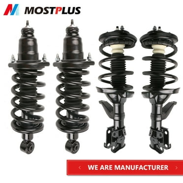 MOSTPLUS Set of 4 Front & Rear Complete Struts Assembly for 2003-2011 Honda Element 2.4L