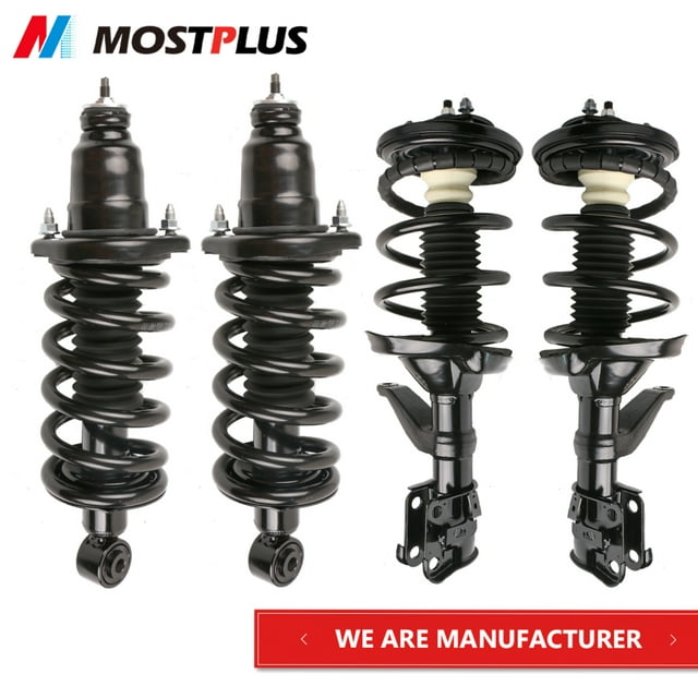 Honda Element 2.4L 20032011 Front & Rear Complete Struts w/ Spring Assembly, Right Shocks